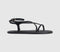 Womens OFFICE Salvador Strappy Footbed Sandals Black