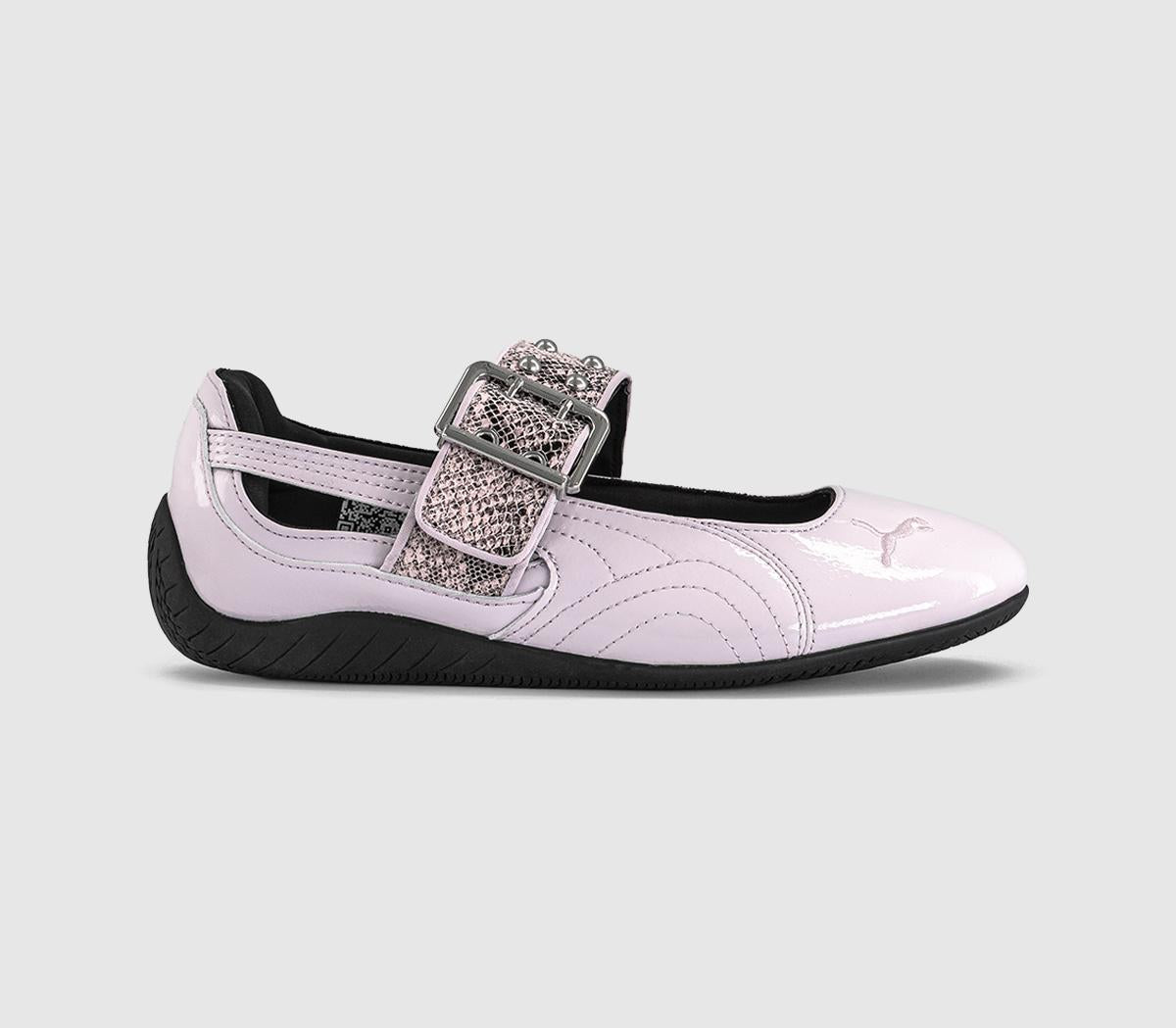PUMA Speedcat Ballet Pumps Power Pink Black UK Size 6