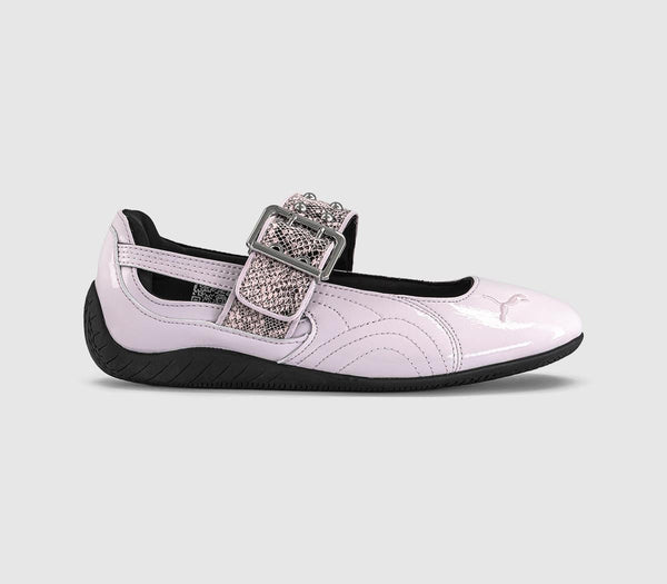 PUMA Speedcat Ballet Pumps Power Pink Black UK Size 6