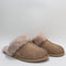 Womens UGG Scuffette II Metal Logo Slippers Mushroom UK Size 4
