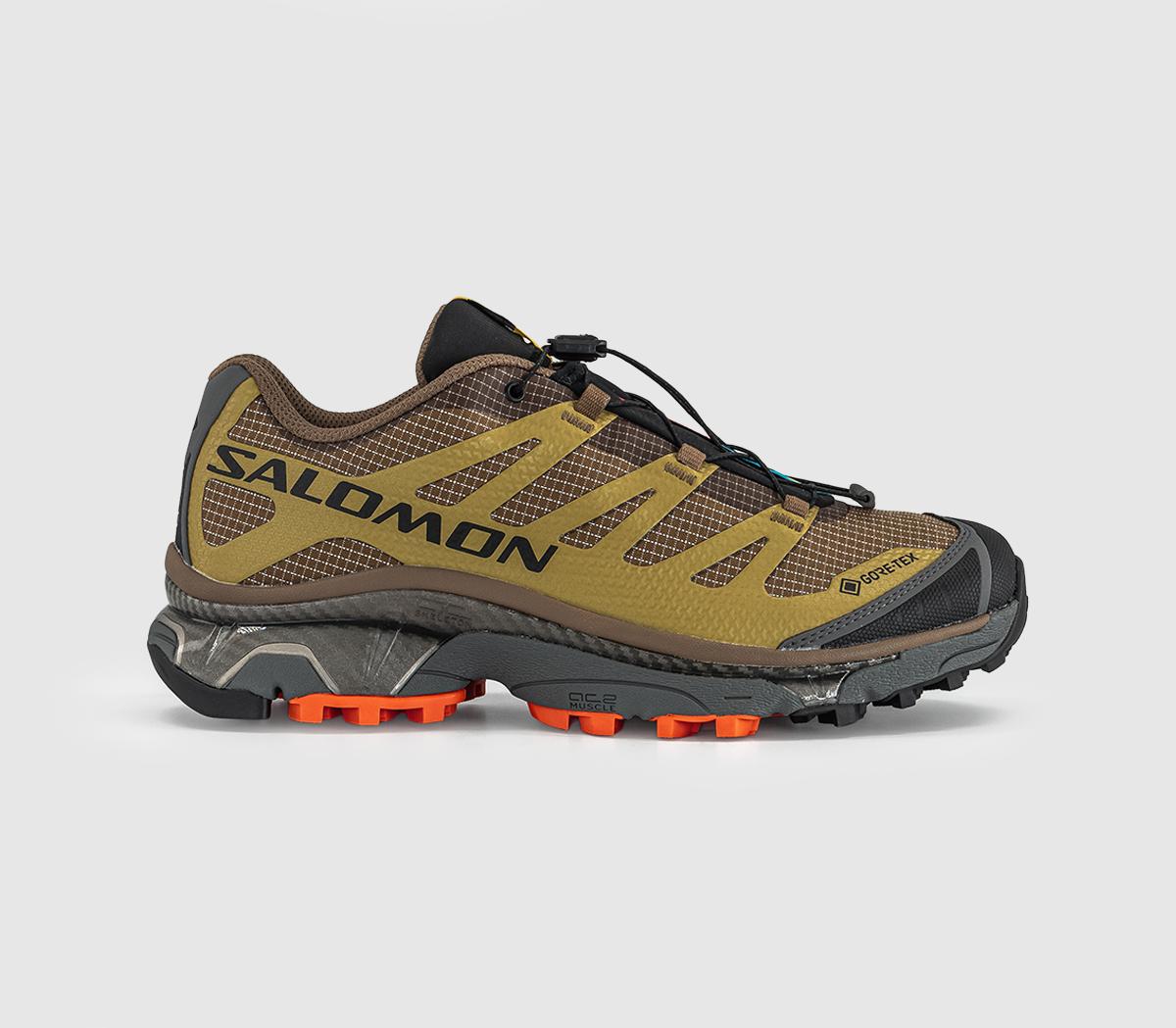 Salomon Xt-4 Gtx  Trainers Coyote Brown Willow Dragon Fire