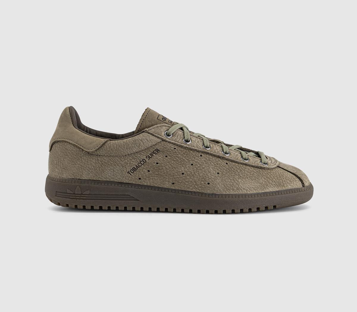 adidas Super Trainers Blanch Brown Dust Cargo Trace Cargo