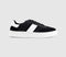 OFFICE Caspian Retro Mesh Trainers Black White