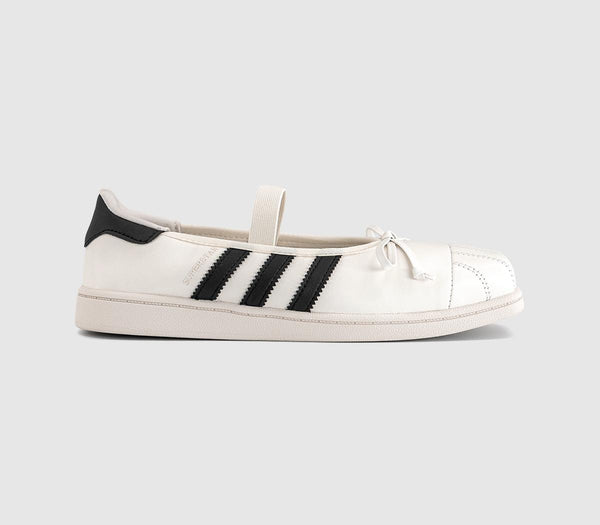 adidas JENNIE x adidas Superstar Square Ballet Trainers White Black White
