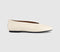 Womens Vagabond Shoemakers Aleya Ballet Pumps Cream