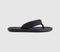 Womens Havaianas Maxi Puffed Flip Flops Black