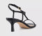 Womens OFFICE Mystery T Bar Heeled Sandals Black