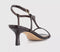 Womens OFFICE Mystery T Bar Heeled Sandals Brown