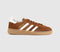 adidas Handball Spezial Trainers Dusky Bronze Offwhite Gum UK Size 6