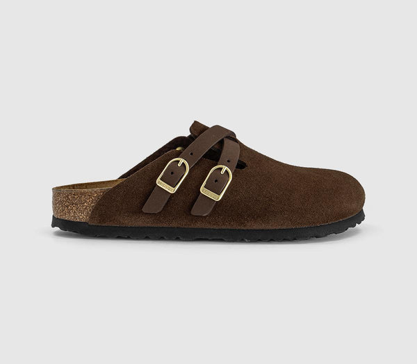 Womens BIRKENSTOCK Blair Clogs Carafe Suede UK Size 5.5 EU39