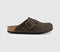 Womens BIRKENSTOCK Boston Wire Buckle Clogs Mocca Lenb