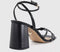 Womens OFFICE Happen Block Heel Strappy Sandals Black