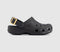 Kids Crocs Classic Metallic Buckle Clogs K Black