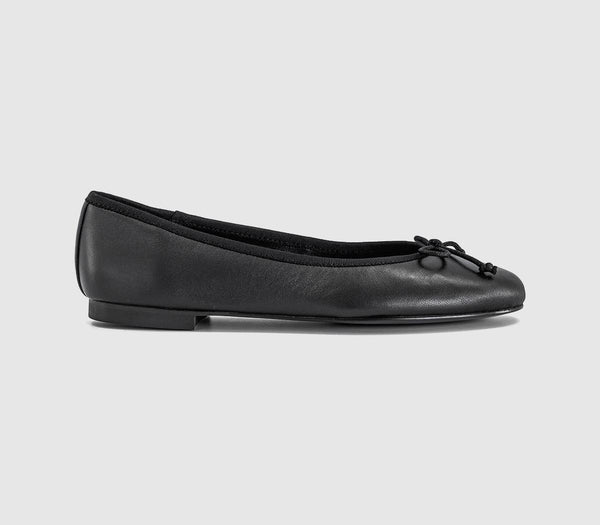 Womens Tony Bianco Comma Ballet Pumps Black