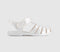 Kids Igor Clasica Toddler Sandals Nacar White