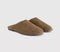 Womens OFFICE Feel Good Suede Mules Tan Suede