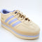 adidas Gazelle Stack Trainers Halo Blush Blue Spark Gum UK Size 6.5