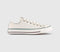 Converse All Star Low Vintage Trainers White Rubber Plant Egret UK Size 8.5