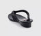 Womens Melissa X Diesel Quantum Thong Sandals Black