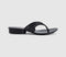 Womens Melissa X Diesel Quantum Thong Sandals Black