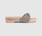 Womens Scholl Pescura Heels Dark Beige Taupe Suede
