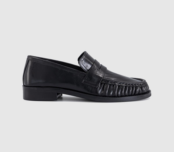 Womens Tony Bianco Libby Loafers Black Vintage
