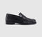 Womens Tony Bianco Libby Loafers Black Vintage