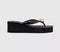 Womens Sleepers Paris Flip Flops Black