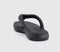Womens Melissa Free Low Toe Thong Sandals Black