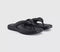 Womens Melissa Free Low Toe Thong Sandals Black