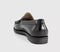 Mens G.H Bass & Co Easy Weejun Flag Loafers Black Leather