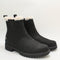 Womens Timberland Lyonsdale Chelsea Boots Black Black Nubuck UK Size 6