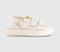 Womens Steve Madden Big Mona Sandals Off White UK Size 6