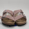 Womens BIRKENSTOCK Arizona Two Strap Sandals Pink Clay Suede UK Size 7.5 EU41