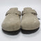 Womens BIRKENSTOCK Boston Clogs Taupe UK Size 4.5 EU37