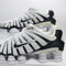 Nike Shox TL Trainers White Black Metallic Platinum UK Size 7.5