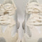 New Balance 327 Trainers Silver Metallic White UK Size 4