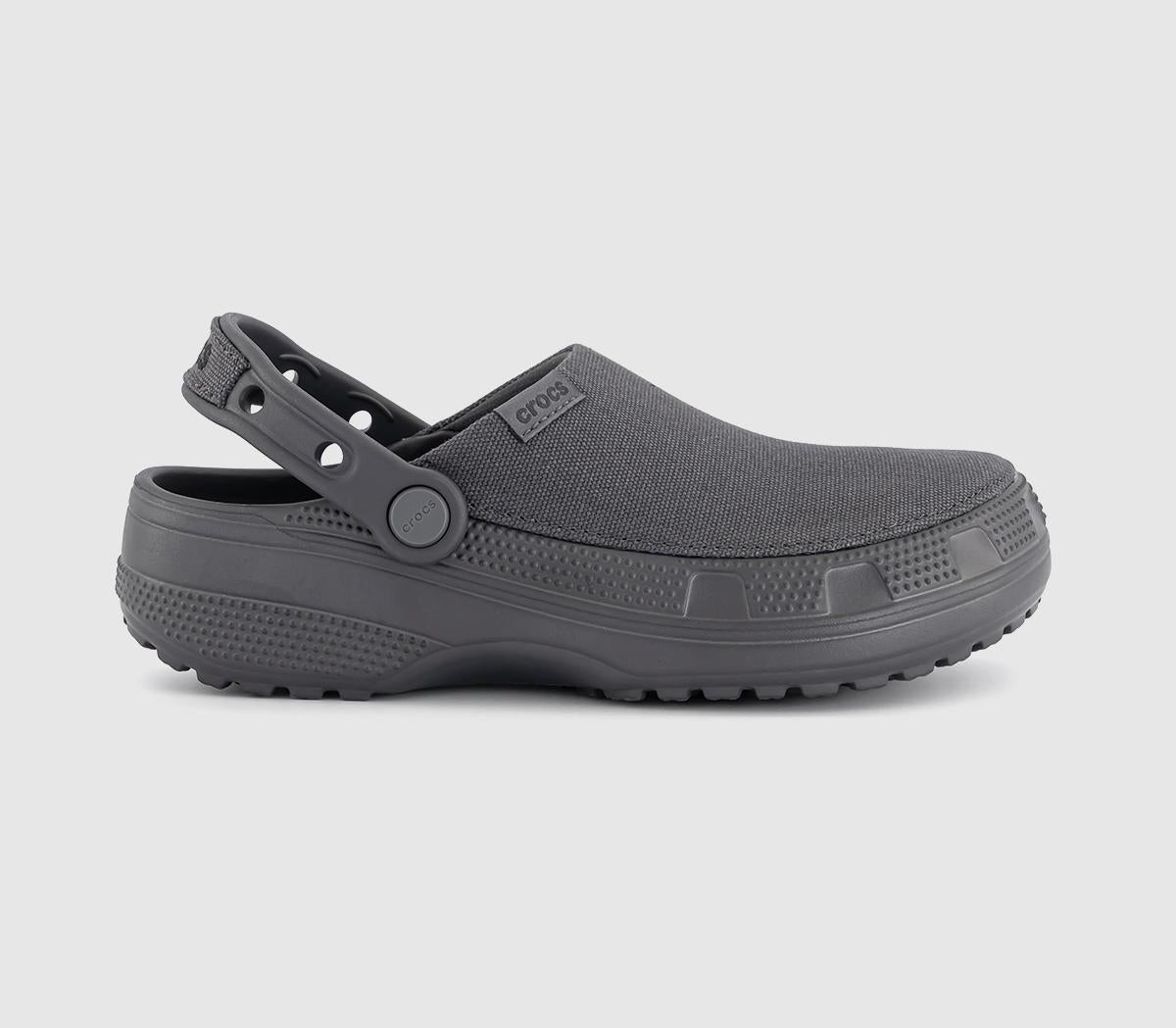 Mens Crocs Classic Crafted Clogs Black Sand UK Size 9