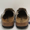Womens BIRKENSTOCK Boston Clogs Taupe Rivet UK Size 5.5 EU39
