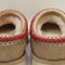 Womens UGG Tasman II Slippers Sand Dark Cherry UK Size 6