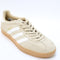 adidas Gazelle Indoor Trainers Magic Beige White White Gum UK Size 8