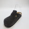 Womens BIRKENSTOCK Boston Clogs Velvet Grey UK Size 5 EU38