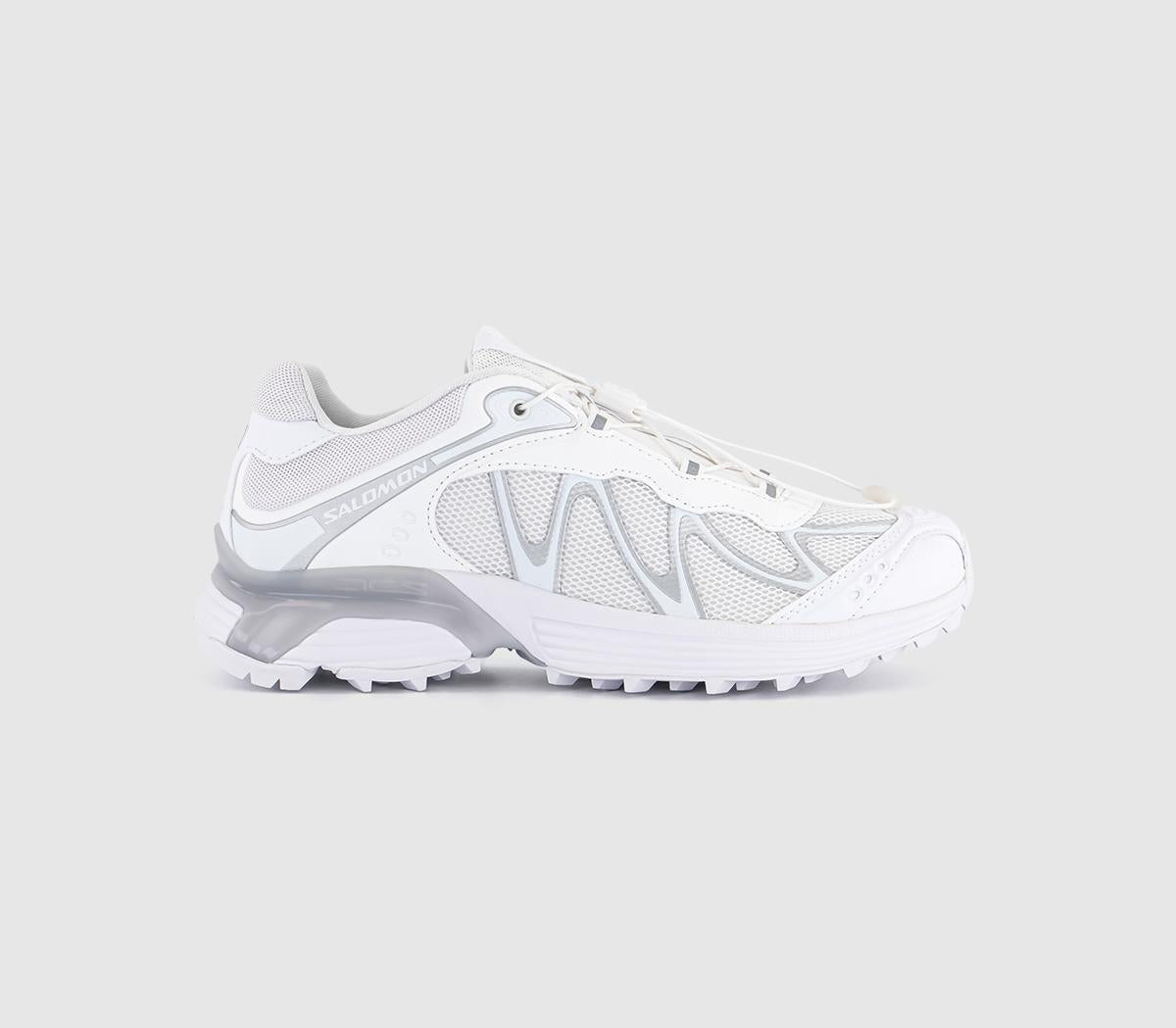 Salomon XT-Whisper Trainers White Lunar Rock Silver UK Size 7
