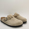 Womens BIRKENSTOCK Boston Clogs Braided Taupe UK Size 4.5 EU37