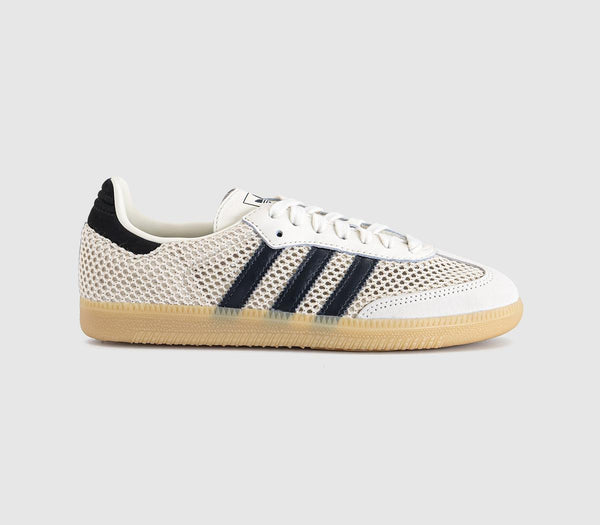 adidas Samba Og Trainers Offwhite Carbon Gold Metallic UK Size 5