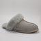 Womens UGG Scuffette II Metal Logo Slippers Seal Grey UK Size 6