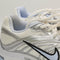 Nike Air Max Moto 2k Trainers White Hydrogen Blue Metallic Silver UK Size 6
