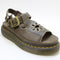 Womens Dr. Martens Dunnet Flower Sandals Brown UK Size 6