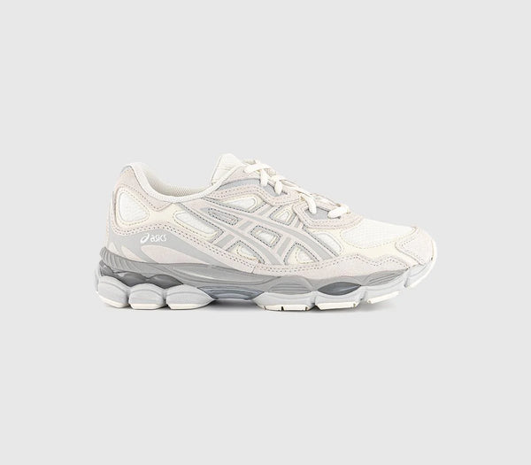 ASICS Gel NYC Trainers Cream Cream Grey UK Size 7