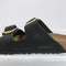 Womens BIRKENSTOCK Arizona Big Buckle Sandals Black Nubuck UK Size 5.5 EU39